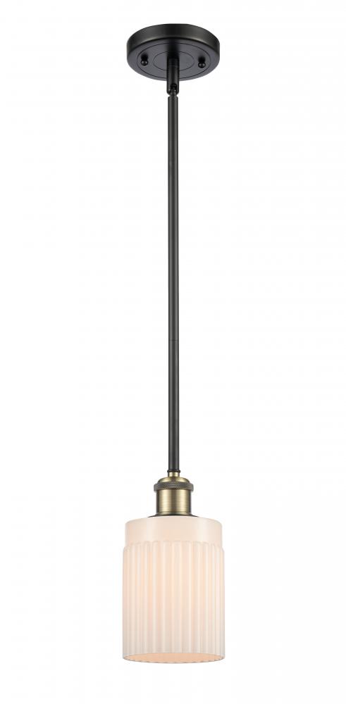 Hadley - 1 Light - 5 inch - Black Antique Brass - Mini Pendant