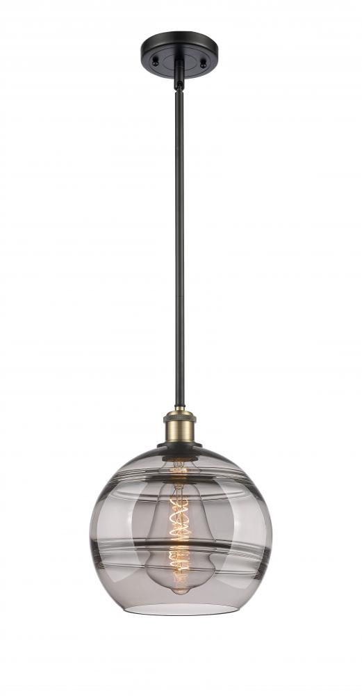 Rochester - 1 Light - 10 inch - Black Antique Brass - Mini Pendant