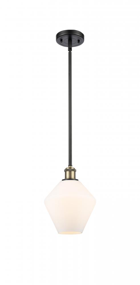 Cindyrella - 1 Light - 8 inch - Black Antique Brass - Mini Pendant