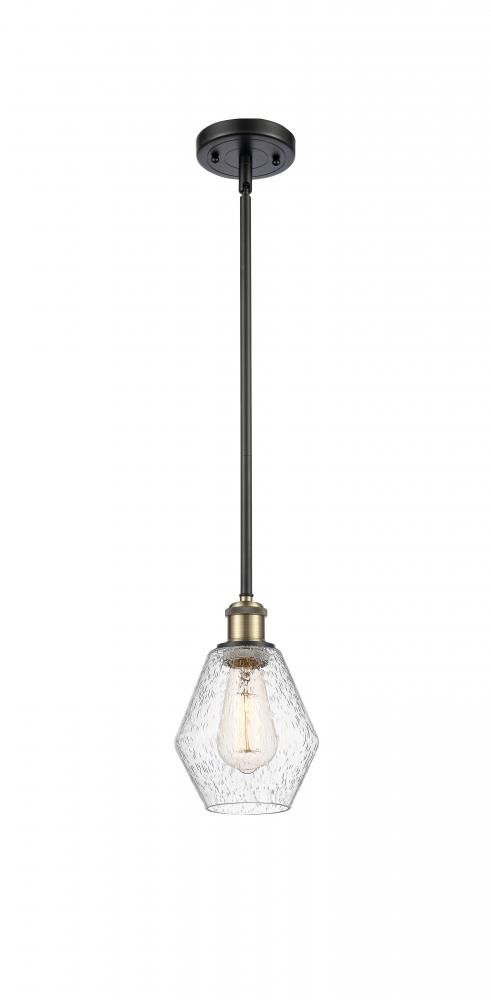 Cindyrella - 1 Light - 6 inch - Black Antique Brass - Mini Pendant