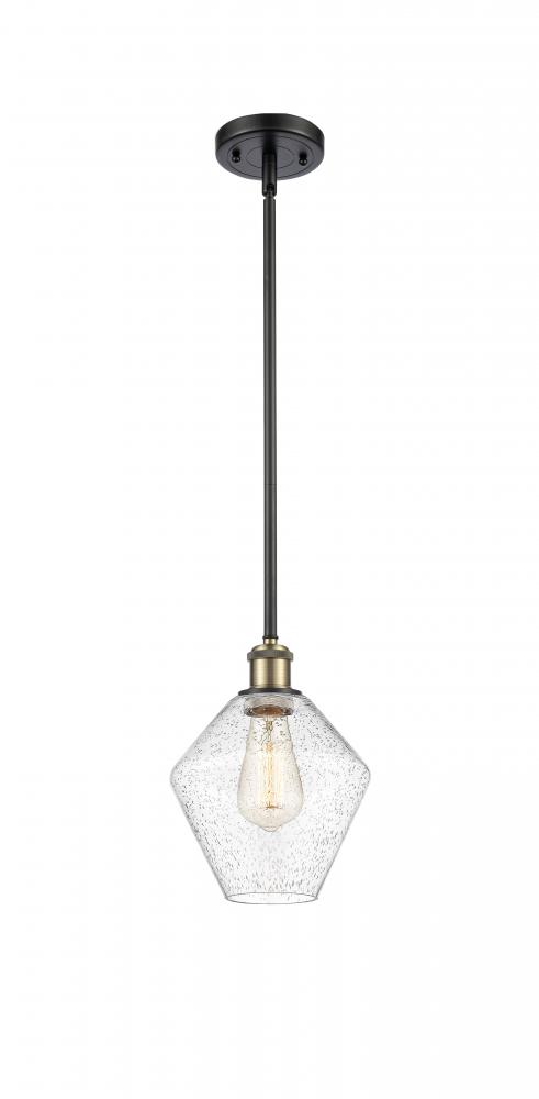 Cindyrella - 1 Light - 8 inch - Black Antique Brass - Mini Pendant