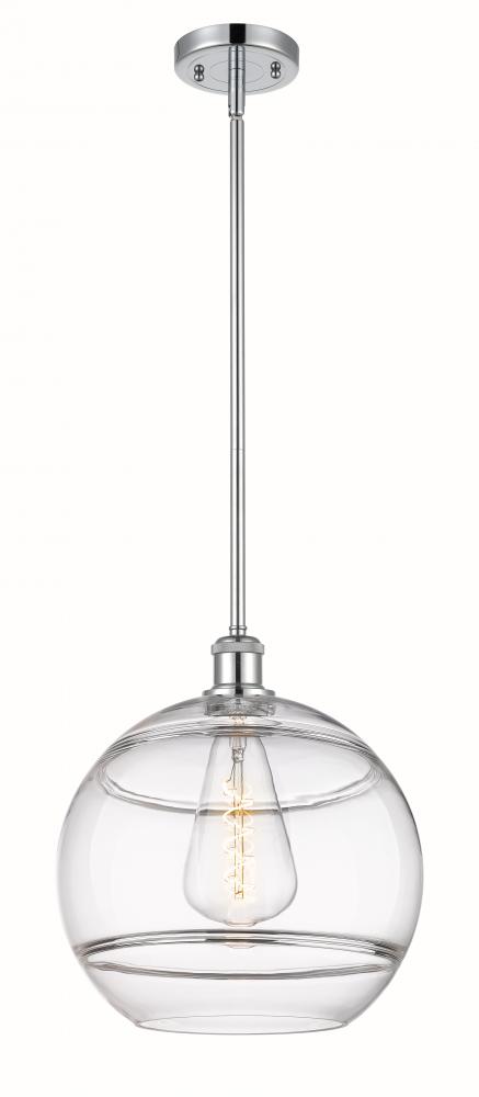 Rochester - 1 Light - 12 inch - Polished Chrome - Mini Pendant