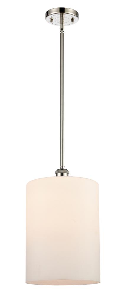 Cobbleskill - 1 Light - 9 inch - Polished Nickel - Mini Pendant