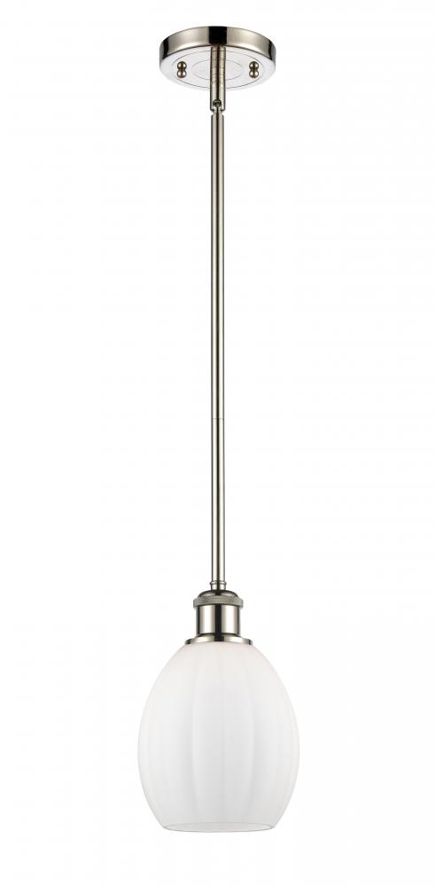 Eaton - 1 Light - 6 inch - Polished Nickel - Mini Pendant