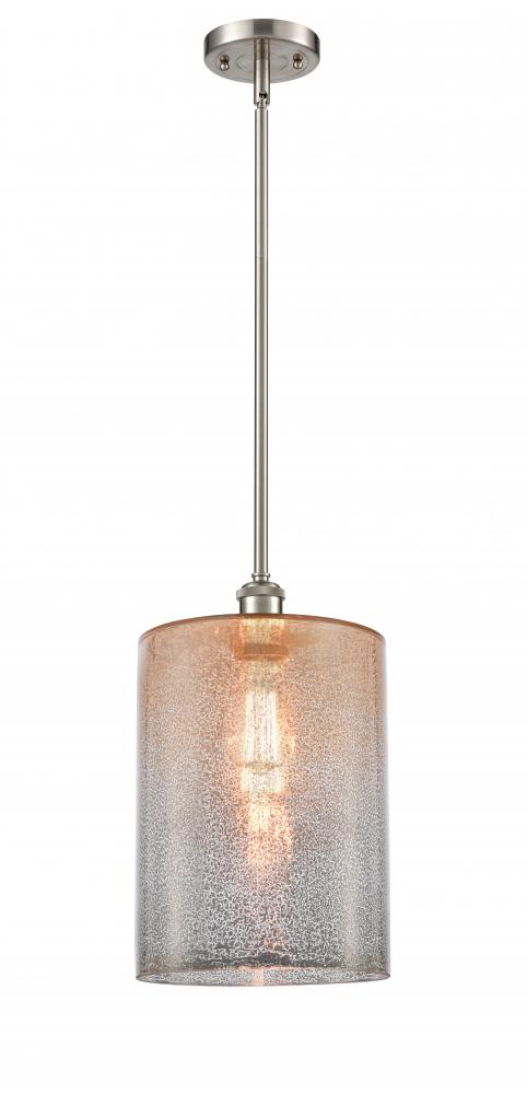 Cobbleskill - 1 Light - 9 inch - Brushed Satin Nickel - Mini Pendant