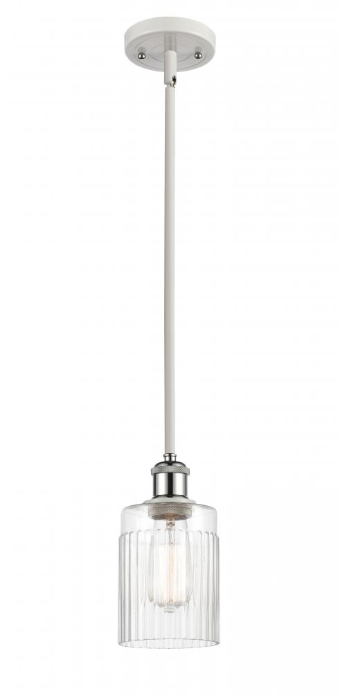 Hadley - 1 Light - 5 inch - White Polished Chrome - Mini Pendant