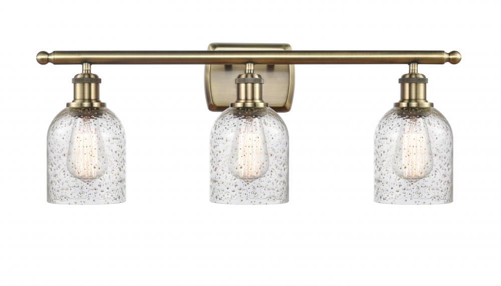 Caledonia - 3 Light - 25 inch - Antique Brass - Bath Vanity Light