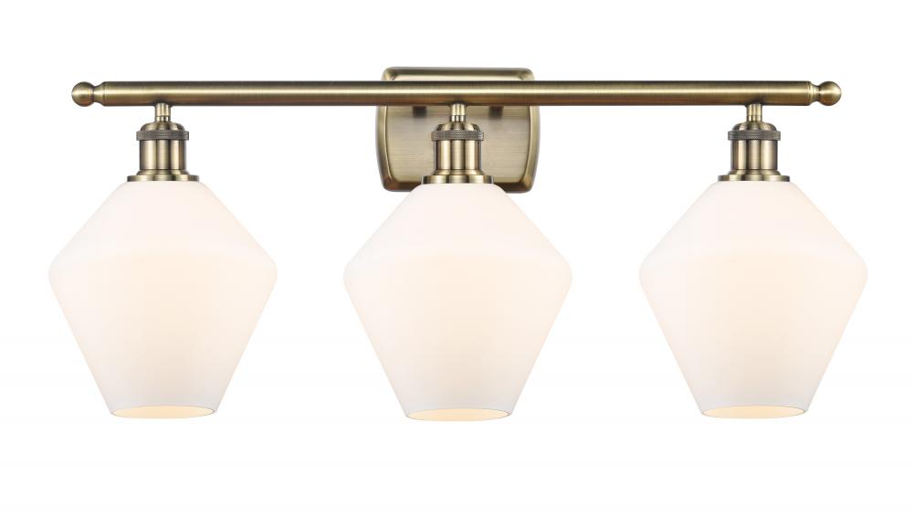 Cindyrella - 3 Light - 28 inch - Antique Brass - Bath Vanity Light