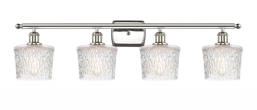 Niagara - 4 Light - 37 inch - Polished Nickel - Bath Vanity Light