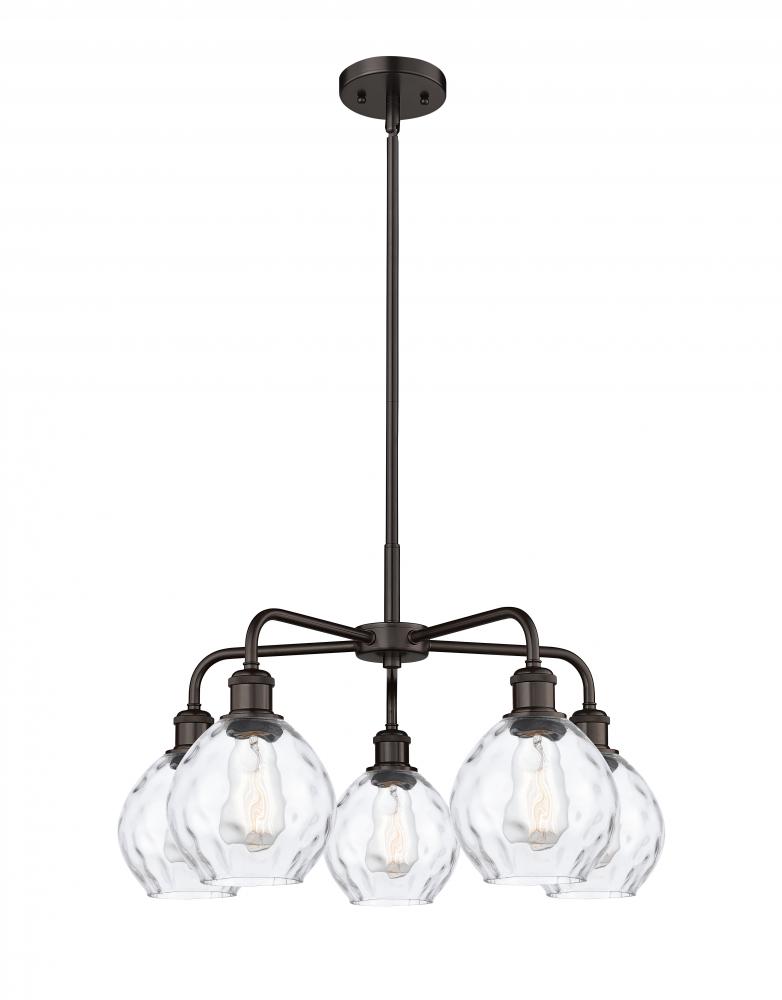 Waverly - 5 Light - 24 inch - Oil Rubbed Bronze - Chandelier