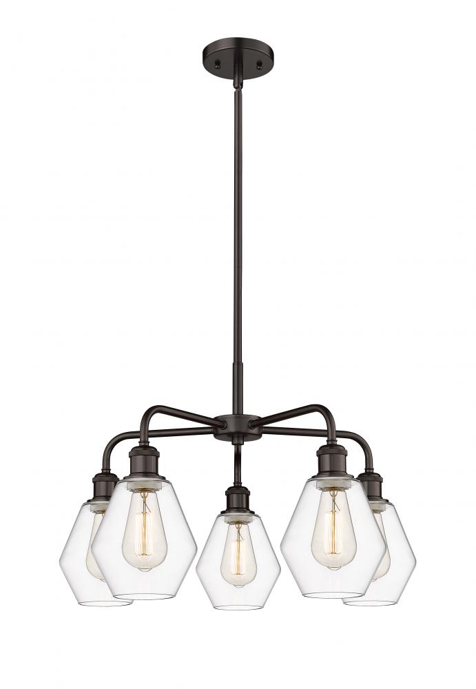 Cindyrella - 5 Light - 24 inch - Oil Rubbed Bronze - Chandelier