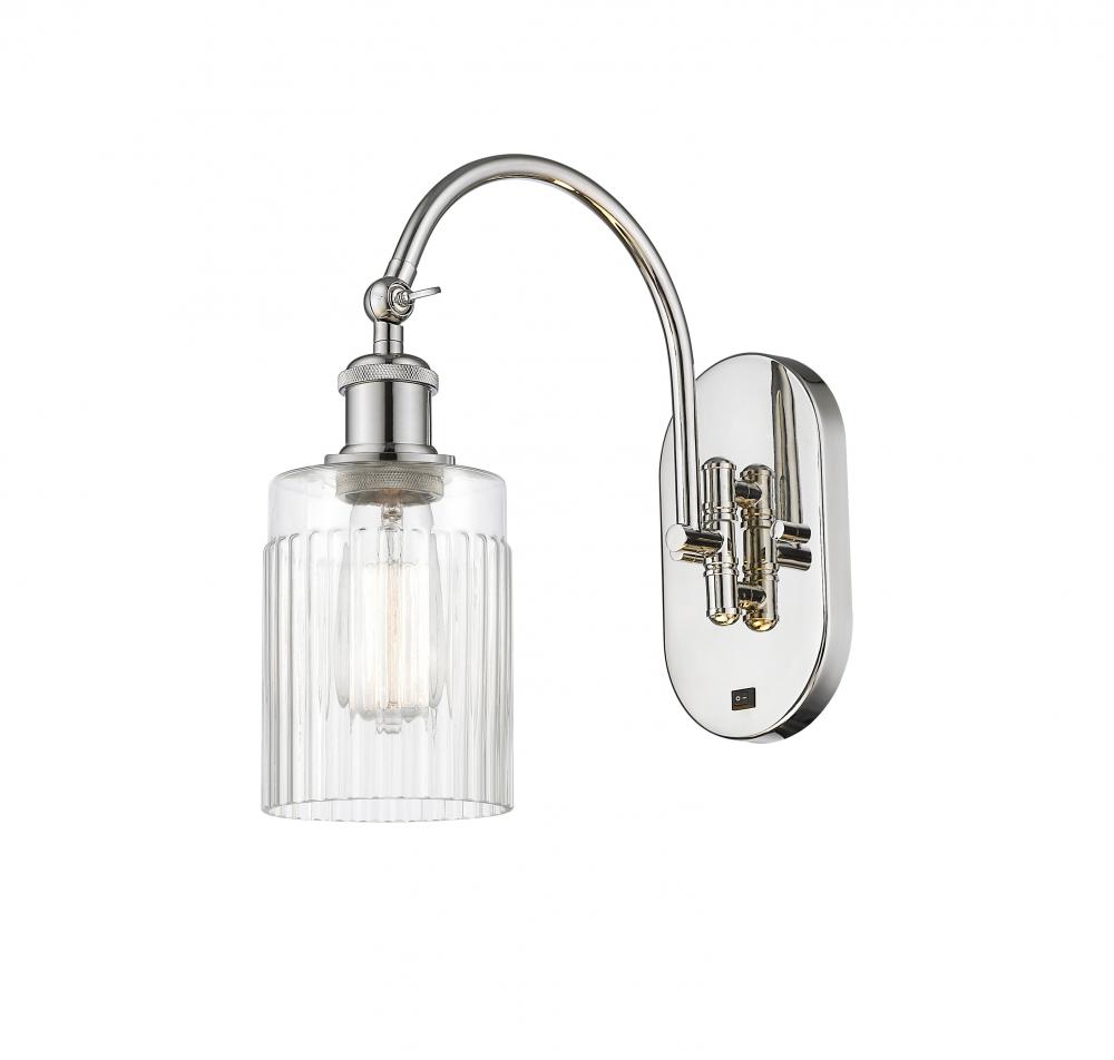 Hadley - 1 Light - 5 inch - Polished Nickel - Sconce