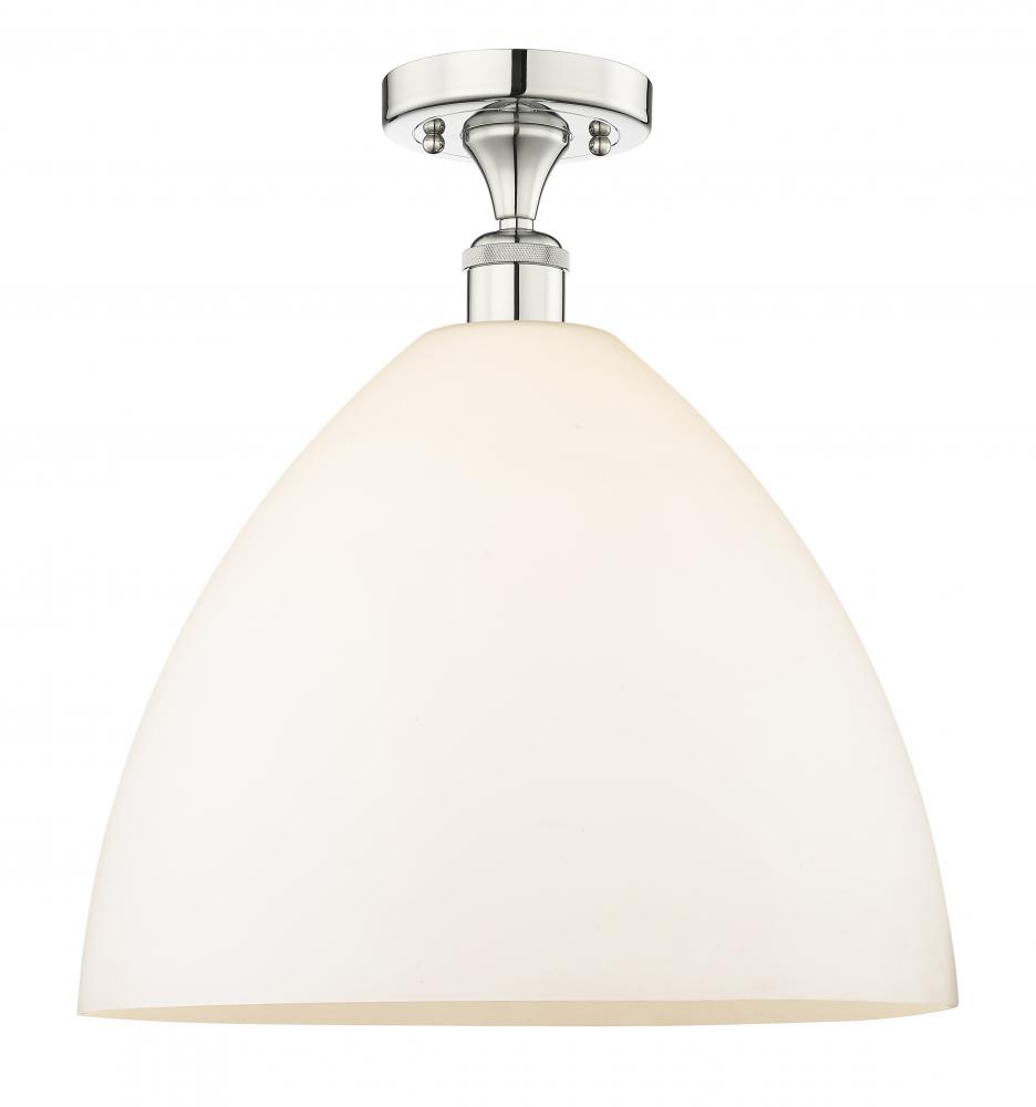 Bristol - 1 Light - 16 inch - Polished Nickel - Semi-Flush Mount