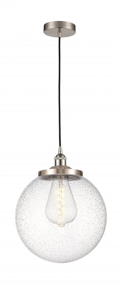 Beacon - 1 Light - 14 inch - Satin Nickel - Mini Pendant