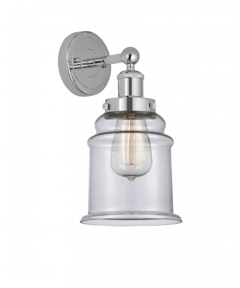 Canton - 1 Light - 6 inch - Polished Chrome - Sconce