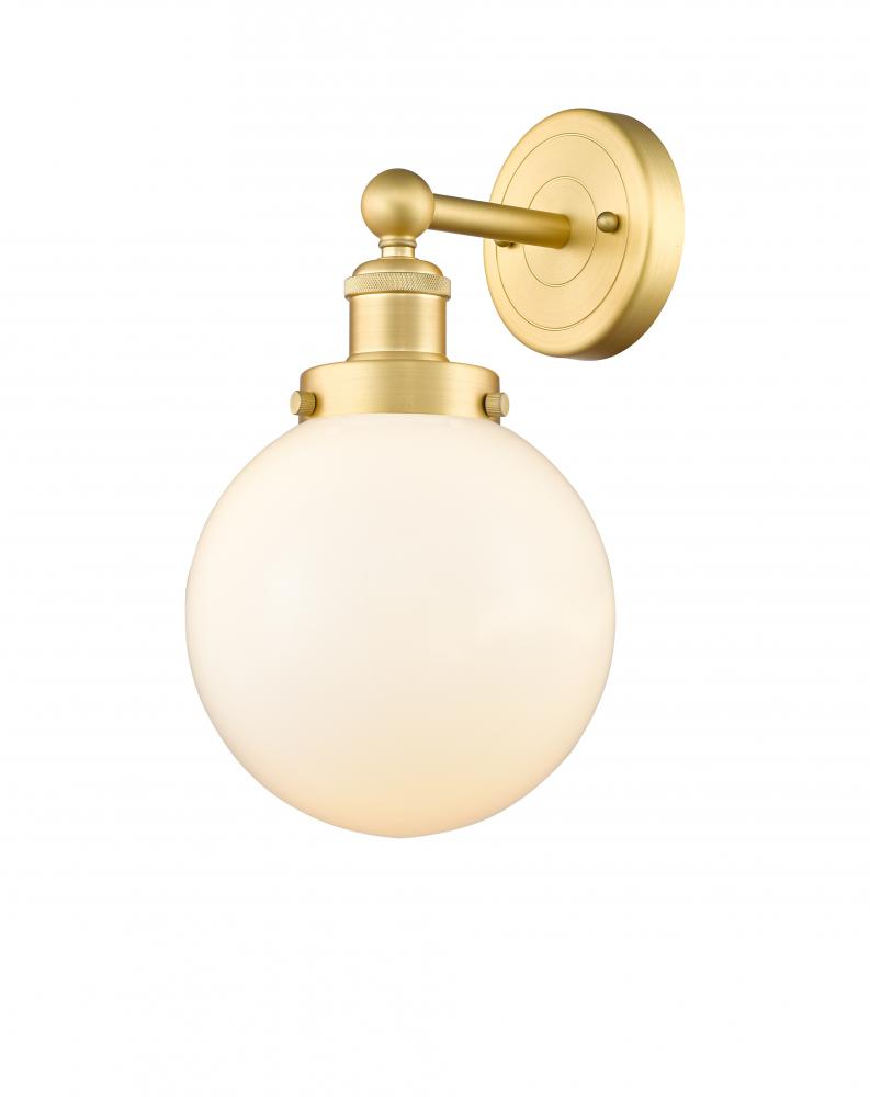 Beacon - 1 Light - 8 inch - Satin Gold - Sconce