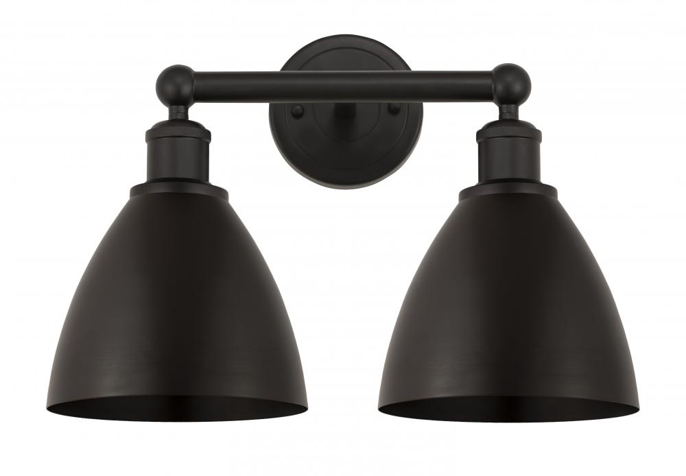 Bristol - 2 Light - 17 inch - Oil Rubbed Bronze - Bath Vanity Light