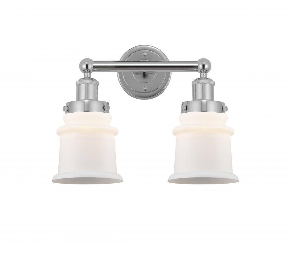 Canton - 2 Light - 14 inch - Polished Chrome - Bath Vanity Light