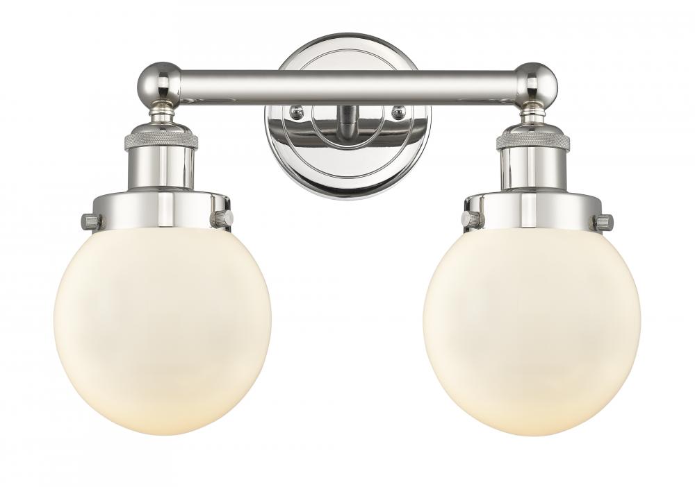 Beacon - 2 Light - 15 inch - Polished Nickel - Bath Vanity Light