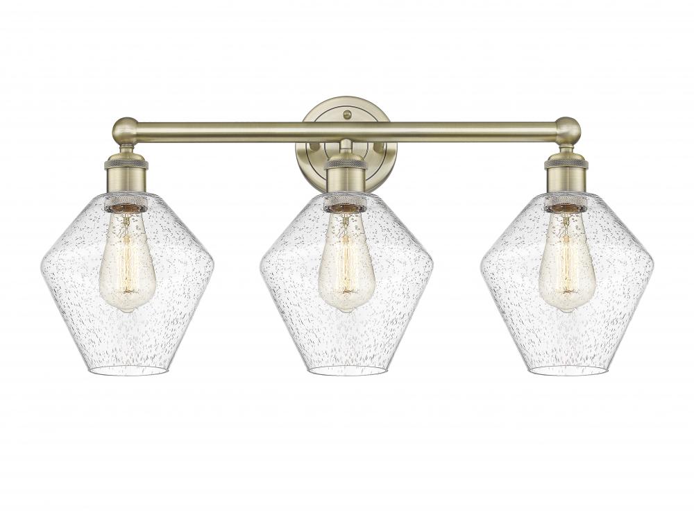 Cindyrella - 3 Light - 26 inch - Antique Brass - Bath Vanity Light