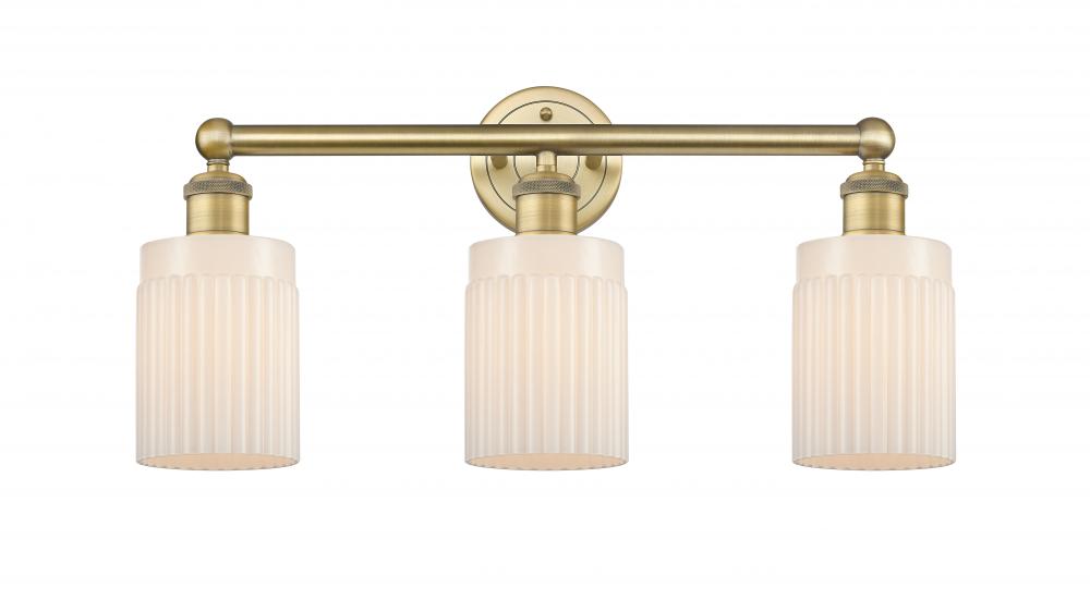 Hadley - 3 Light - 23 inch - Brushed Brass - Bath Vanity Light