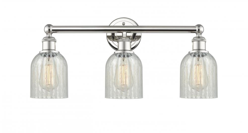 Caledonia - 3 Light - 23 inch - Polished Nickel - Bath Vanity Light