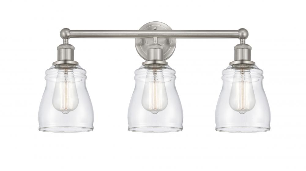 Ellery - 3 Light - 23 inch - Brushed Satin Nickel - Bath Vanity Light