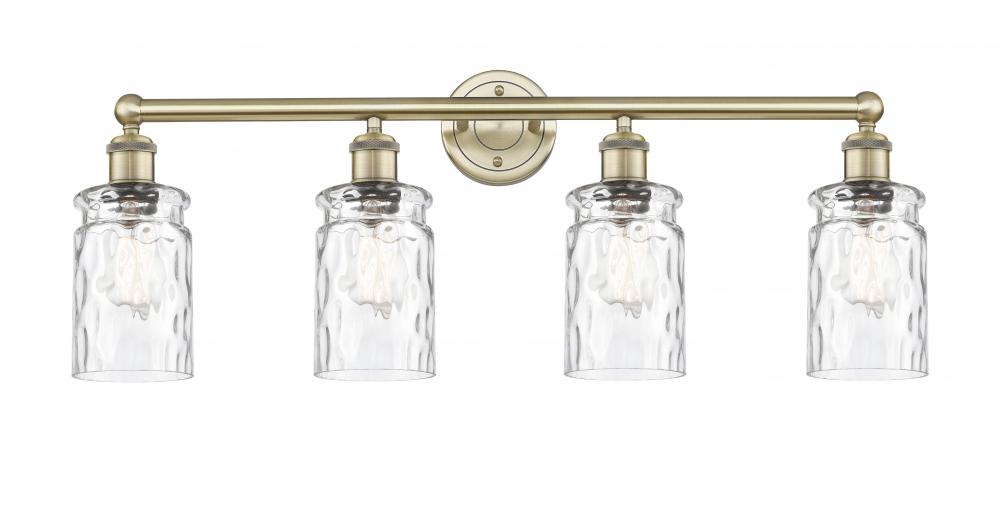 Candor - 4 Light - 32 inch - Antique Brass - Bath Vanity Light