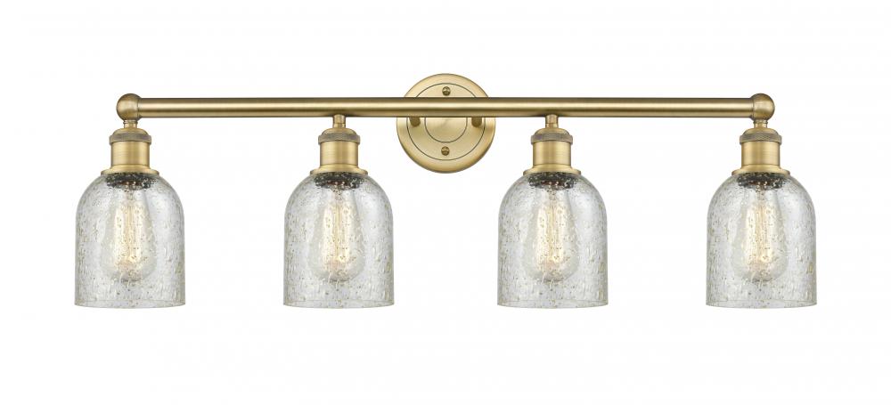 Caledonia - 4 Light - 32 inch - Brushed Brass - Bath Vanity Light