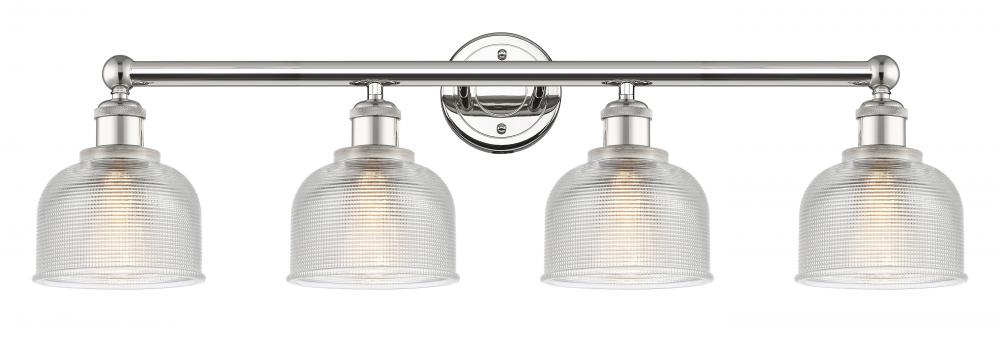 Dayton - 4 Light - 33 inch - Polished Nickel - Bath Vanity Light