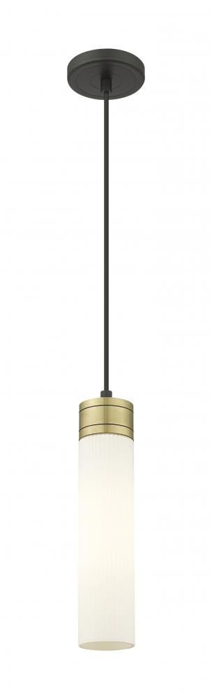 Boreas - 1 Light - 3 inch - Black Antique Brass - Cord Hung - Mini Pendant