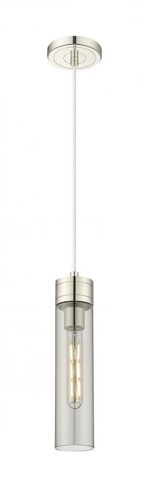 Boreas - 1 Light - 3 inch - Polished Nickel - Cord Hung - Mini Pendant