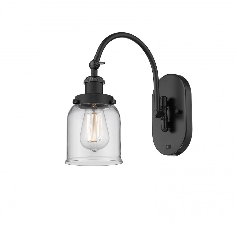 Bell - 1 Light - 5 inch - Matte Black - Sconce