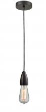 Innovations Lighting 100OB-10BW-4OB - Fairchild - 1 Light - 2 inch - Oil Rubbed Bronze - Cord hung - Mini Pendant