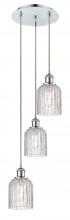 Innovations Lighting 113B-3P-PC-G559-5CL - Bridal Veil - 3 Light - 12 inch - Polished Chrome - Cord Hung - Multi Pendant