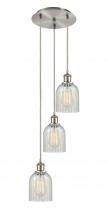 Innovations Lighting 113B-3P-SN-G2511 - Caledonia - 3 Light - 12 inch - Brushed Satin Nickel - Cord Hung - Multi Pendant