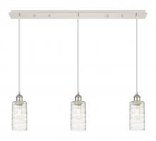 Innovations Lighting 123B-3P-PN-G434-7DE - Crown Point - 3 Light - 37 inch - Polished Nickel - Linear Pendant