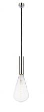 Innovations Lighting 198-1P-PC-BB125LED - Edison - 1 Light - 5 inch - Polished Chrome - Cord hung - Mini Pendant