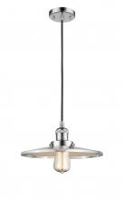 Innovations Lighting 201C-PC-MFR-PC-12 - Appalachian - 1 Light - 12 inch - Polished Chrome - Cord hung - Mini Pendant