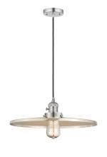 Innovations Lighting 201CSW-PN-MFR-PN-16 - Appalachian - 1 Light - 16 inch - Polished Nickel - Cord hung - Mini Pendant