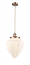 Innovations Lighting 201S-AC-G661-12 - Bullet - 1 Light - 12 inch - Antique Copper - Stem Hung - Mini Pendant