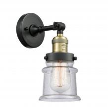  203-BAB-G184S - Canton - 1 Light - 5 inch - Black Antique Brass - Sconce