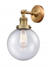 Innovations Lighting 203-BB-G204-8 - Beacon - 1 Light - 8 inch - Brushed Brass - Sconce