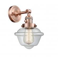 Innovations Lighting 203SW-AC-G532-LED - Oxford - 1 Light - 8 inch - Antique Copper - Sconce