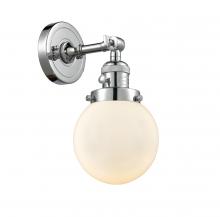 Innovations Lighting 203SW-PC-G201-6-LED - Beacon - 1 Light - 6 inch - Polished Chrome - Sconce