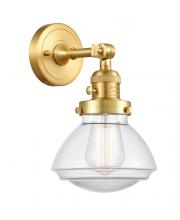 Innovations Lighting 203SW-SG-G322 - Olean - 1 Light - 7 inch - Satin Gold - Sconce