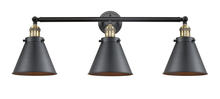 Innovations Lighting 205-BAB-M13-BK - Appalachian - 3 Light - 32 inch - Black Antique Brass - Bath Vanity Light