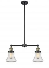 Innovations Lighting 209-BAB-G192-LED - Bellmont - 2 Light - 21 inch - Black Antique Brass - Stem Hung - Island Light