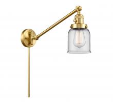 Innovations Lighting 237-SG-G52 - Bell - 1 Light - 8 inch - Satin Gold - Swing Arm