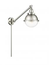 Innovations Lighting 237-SN-HFS-62-SN - Hampden - 1 Light - 7 inch - Brushed Satin Nickel - Swing Arm